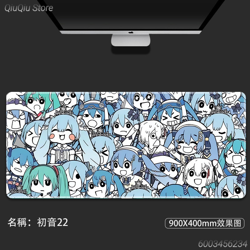Pc Gaming Hatsune Miku - Hatsune Miku Anime Gaming Mouse Pad