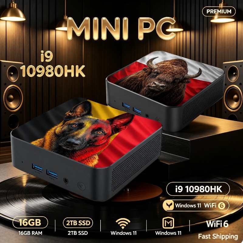 Pc Gaming I9 - Intel Core i9 10980HK Small Desktop