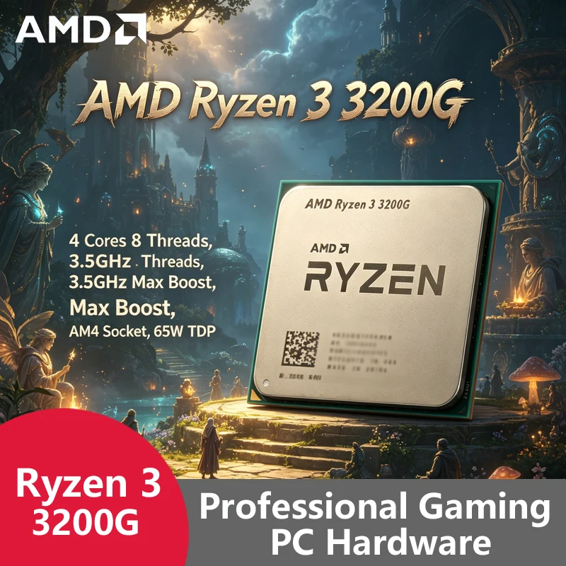 Pc Gaming Entry - AMD Ryzen 3 3200G AM4 Entry