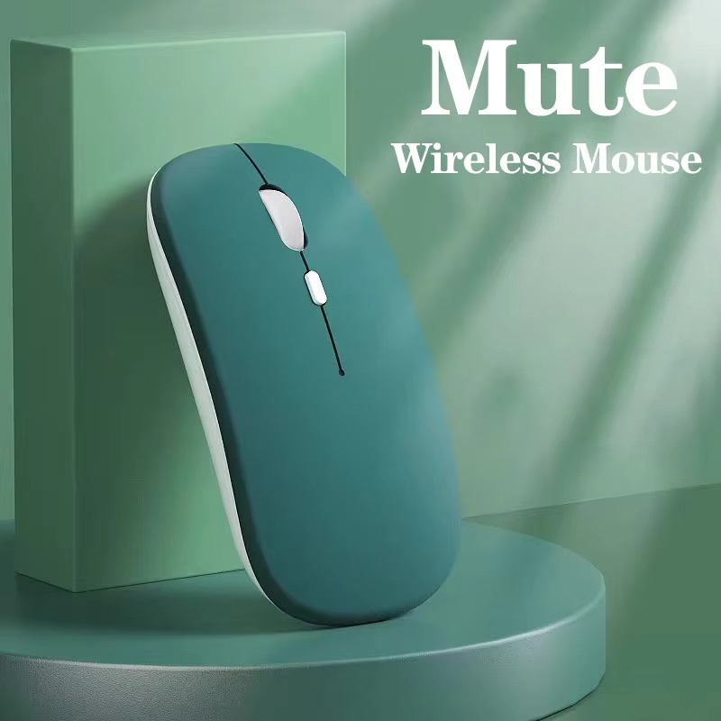 Pc Gaming Kit - Silent Bluetooth Mouse Ultra-Thin Wireless Mouse