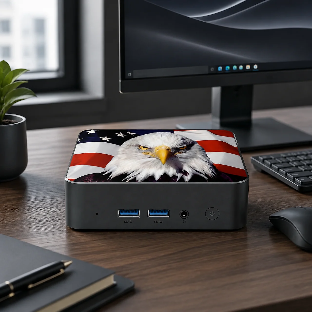 Slim Canada Flag Mini Desktop  - Pc Gaming I9 ulasan dan harga