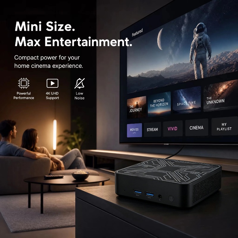 2026 New Mini PC Portable Inte - Pc Gaming Notebook ulasan dan harga