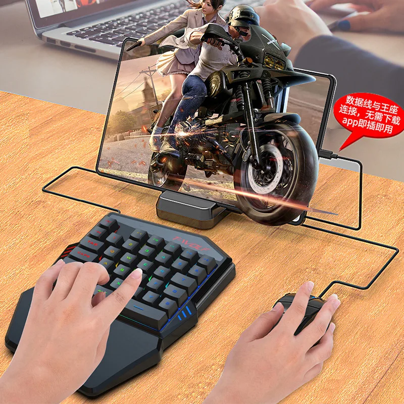 T-WOLF TF900 One Handed Keyboa - Pc Gaming Kit ulasan dan harga