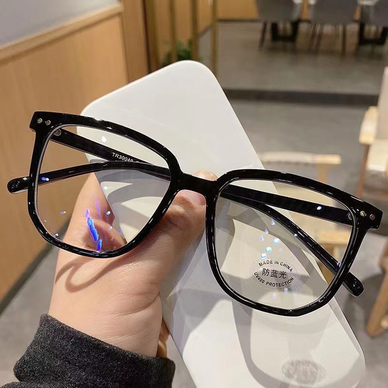 Large Square Frame Anti-Blue L - Gaming Glasses Blue Light ulasan dan harga