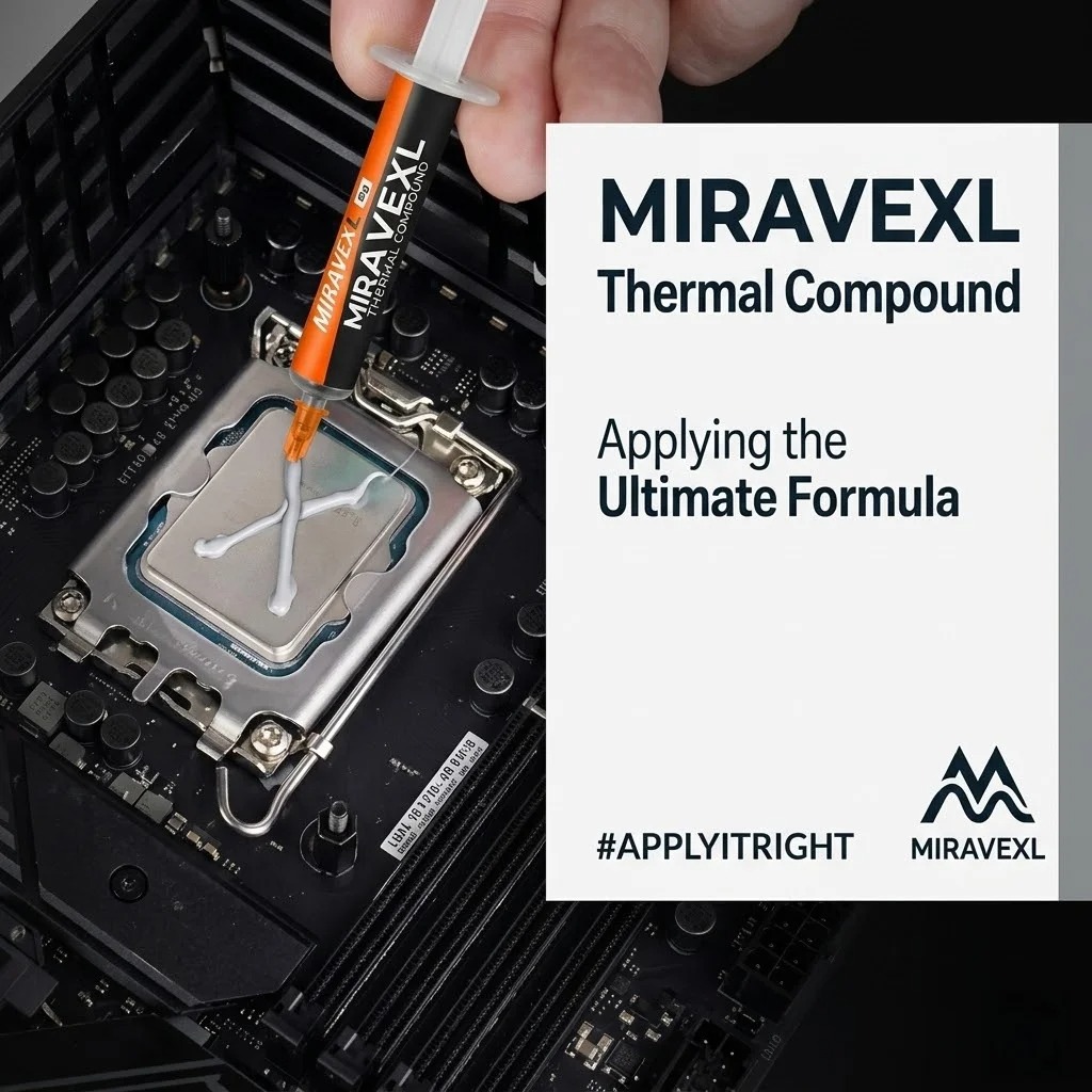 MIRAVEXL 8g Thermal Paste Low  - Pc Gaming Kit ulasan dan harga