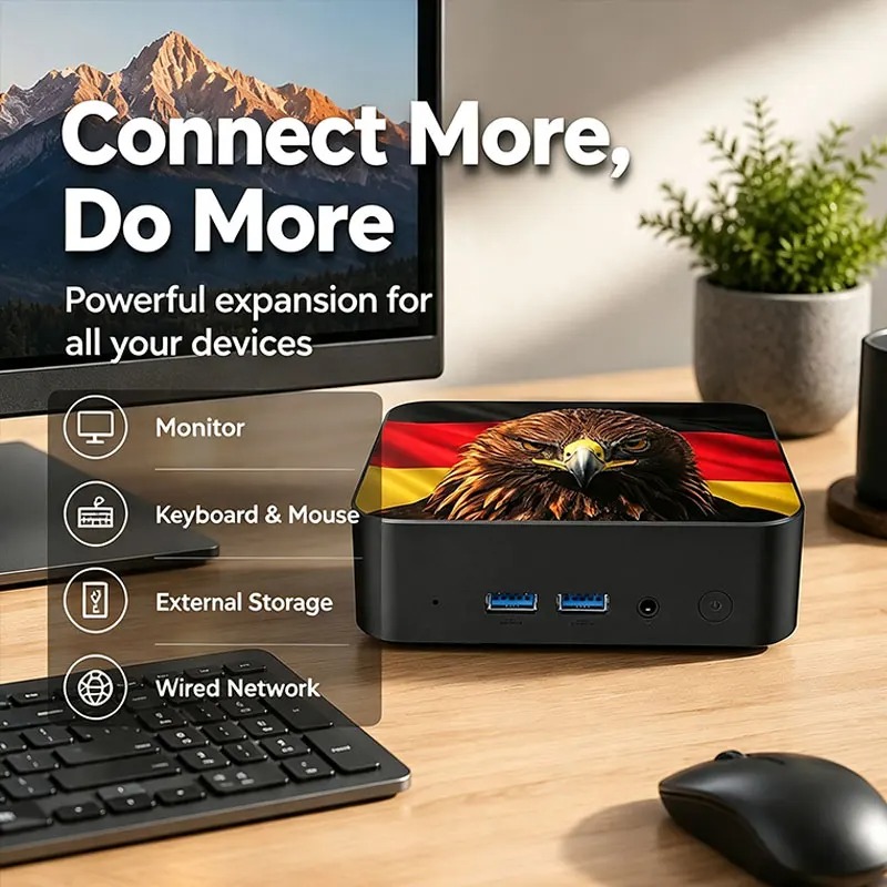Intel i9‑8950HK 2026 Mini Desk - Pc Gaming I9 ulasan dan harga