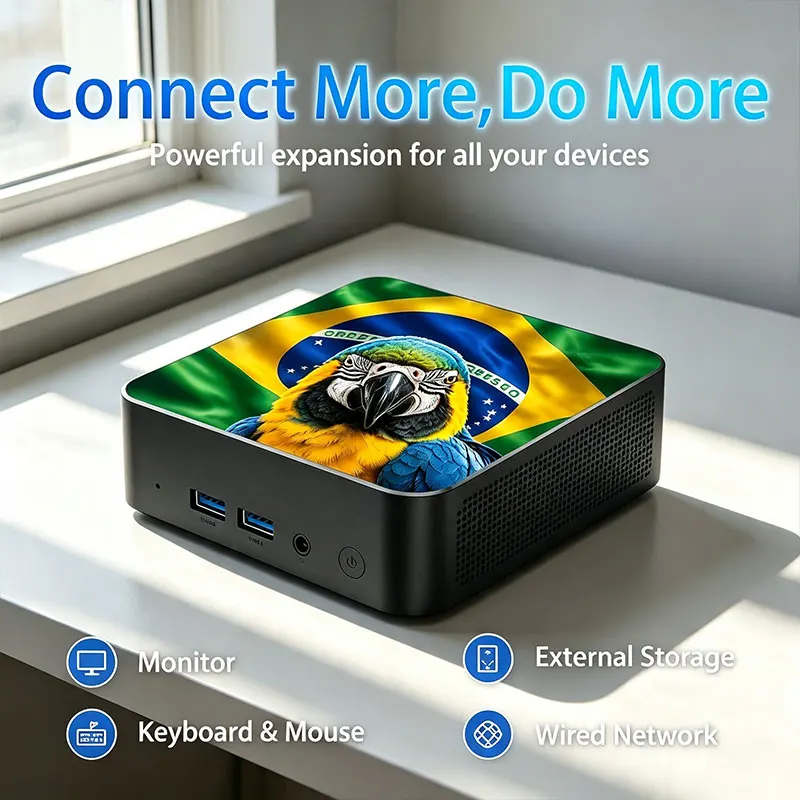New Mexico Brazil Flag Mini PC - Pc Gaming Laptop ulasan dan harga