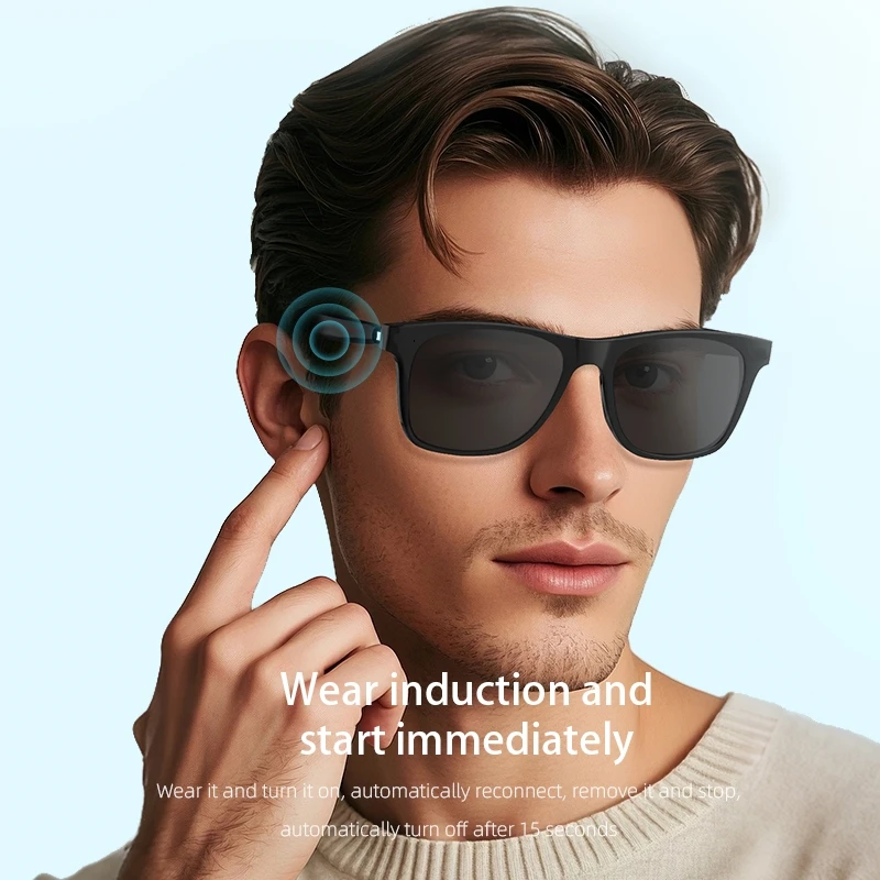 New Smart Audio Bluetooth Glas - Gaming Glasses Blue Light ulasan dan harga