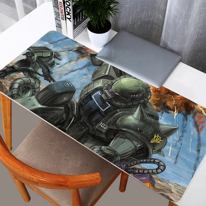 90x40cm Gundam Zaku II Mouse P - Pc Gaming Notebook ulasan dan harga