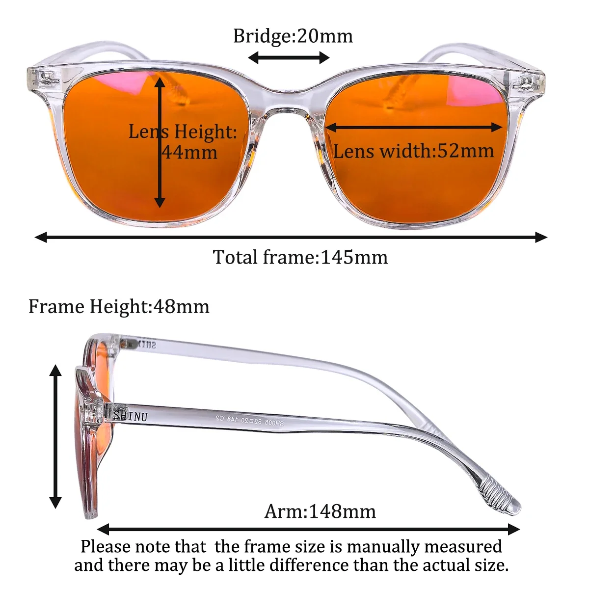 SHINU Blue Light Blocking Comp - Gaming Glasses Blue Light ulasan dan harga