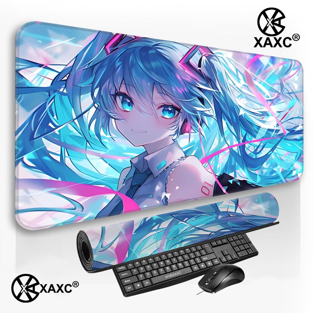 Large Gaming Kawaii Girl Mouse - Pc Gaming Hatsune Miku ulasan dan harga