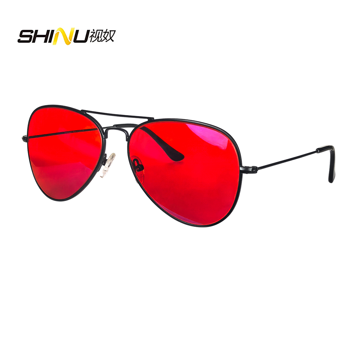 SHINU Red Lenses Glasses Men O - Gaming Glasses Blue Light ulasan dan harga