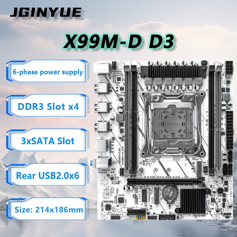 JGINYUE X99 Motherboard LGA201 - Pc Gaming Omen ulasan dan harga