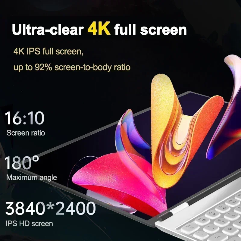 NEW  Laptop Intel N95 4K HD 12 - Pc Gaming Notebook ulasan dan harga