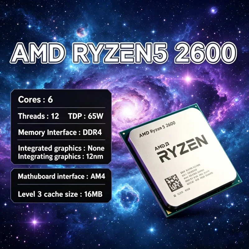 AMD Ryzen 5 2600 12nm Manufact - Pc Gaming Entry ulasan dan harga