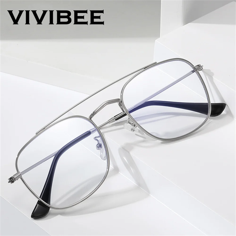 VIVIBEE Retro Blue Light Block - Gaming Glasses Blue Light ulasan dan harga