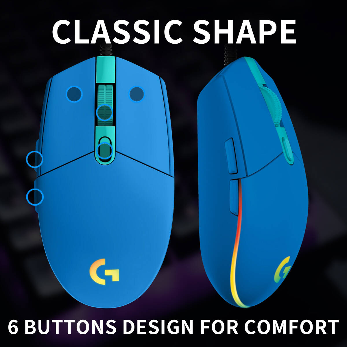 Logitech G203 Wired Gaming Mou - Pc Gaming Entry ulasan dan harga